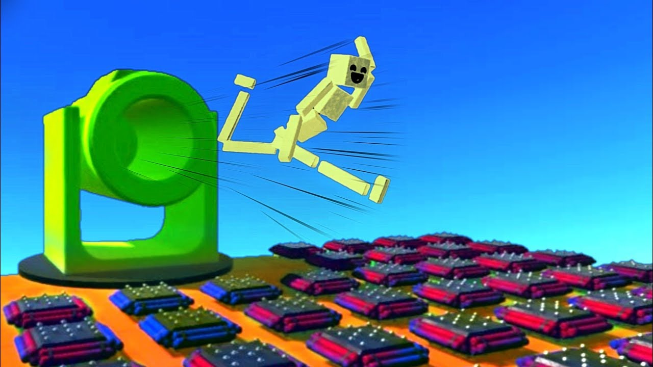 Fun with Ragdolls - Ragdoll test #4