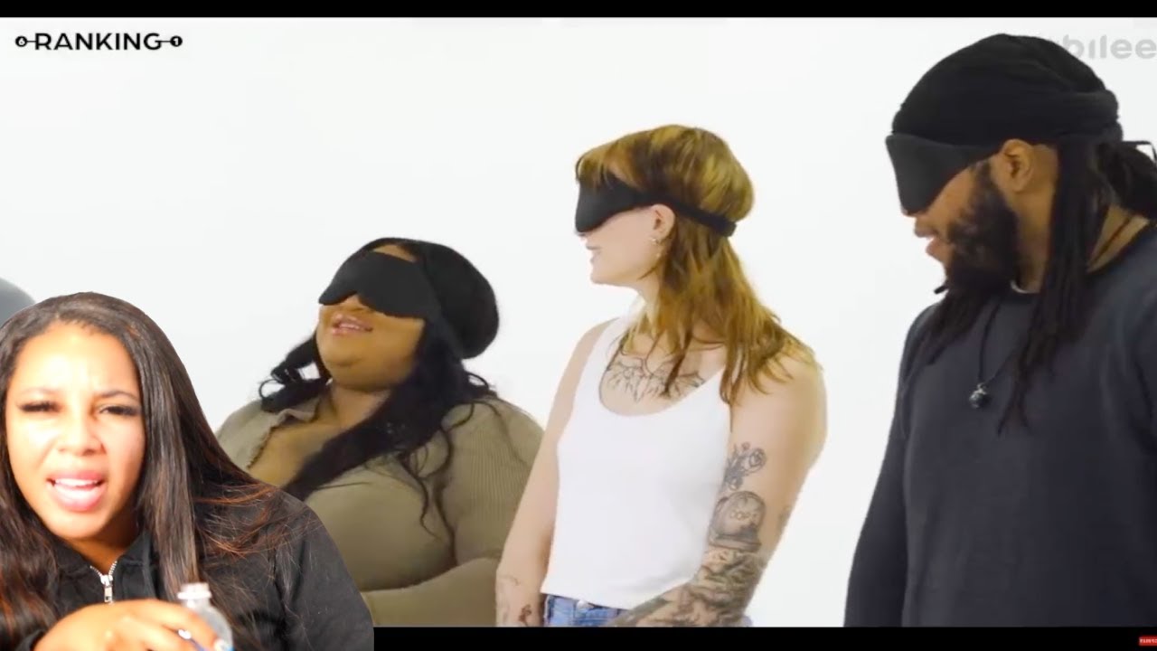 Strangers Rank Themselves By Weight - Blindfolded vs Reality | Reaction