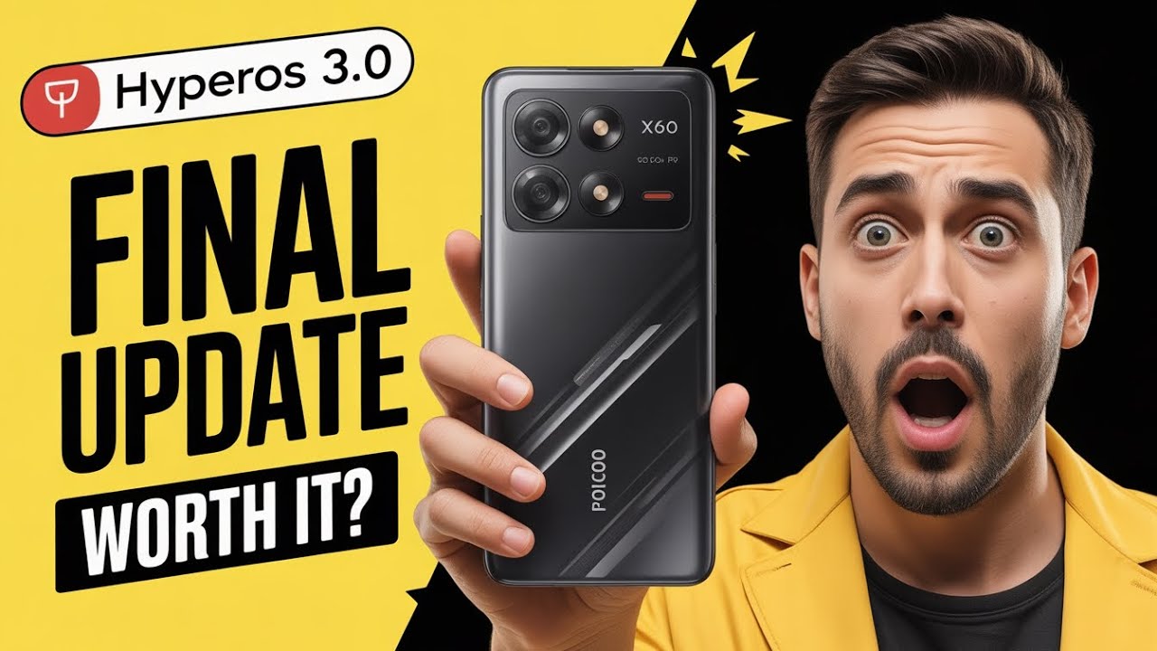 POCO X6 Pro HyperOS 3.0 Final Update 😍 December Big Upgrade!