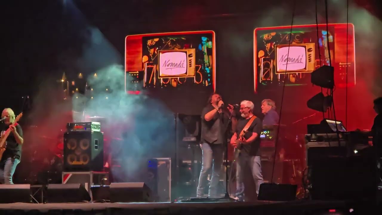 Concerto Nomadi 5 luglio 2025 Levico Terme (TN) 13 Ma che film la vita