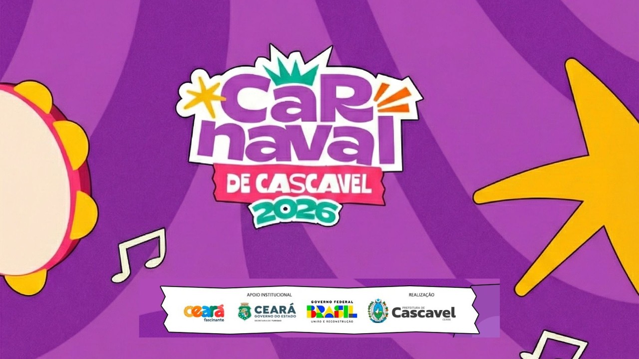 AO VIVO  l  CARNAVAL DE CASCAVEL - TERCEIRA NOITE 16/02/2026
