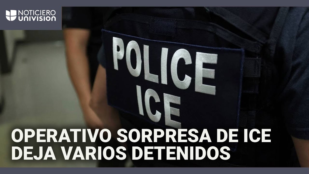ICE realiza operativo sorpresa en un almacén en Nueva Jersey: reportan al menos 10 detenidos