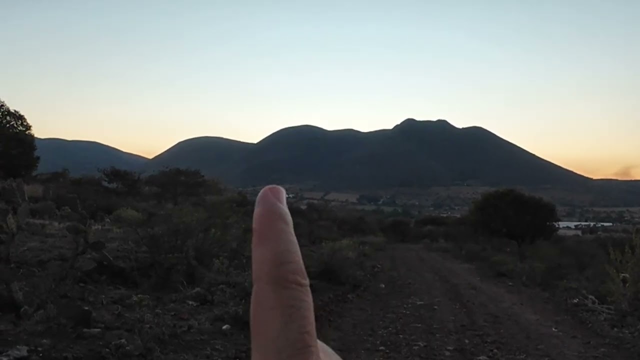 El atardecer de mi #Chavinda #yonacíenchavinda 26 de enero 