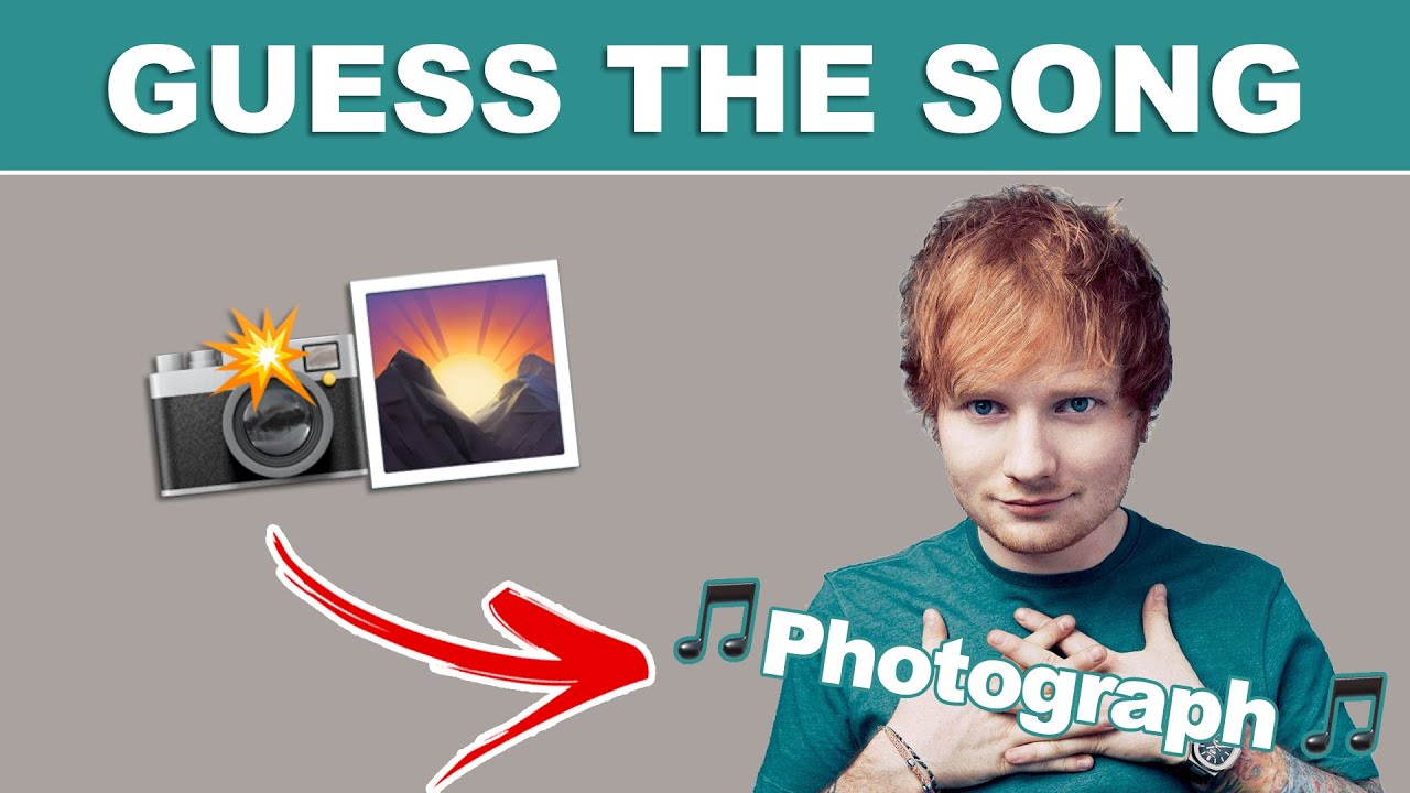 Guess The Song by EMOJI || Ed Sheeran VERSION