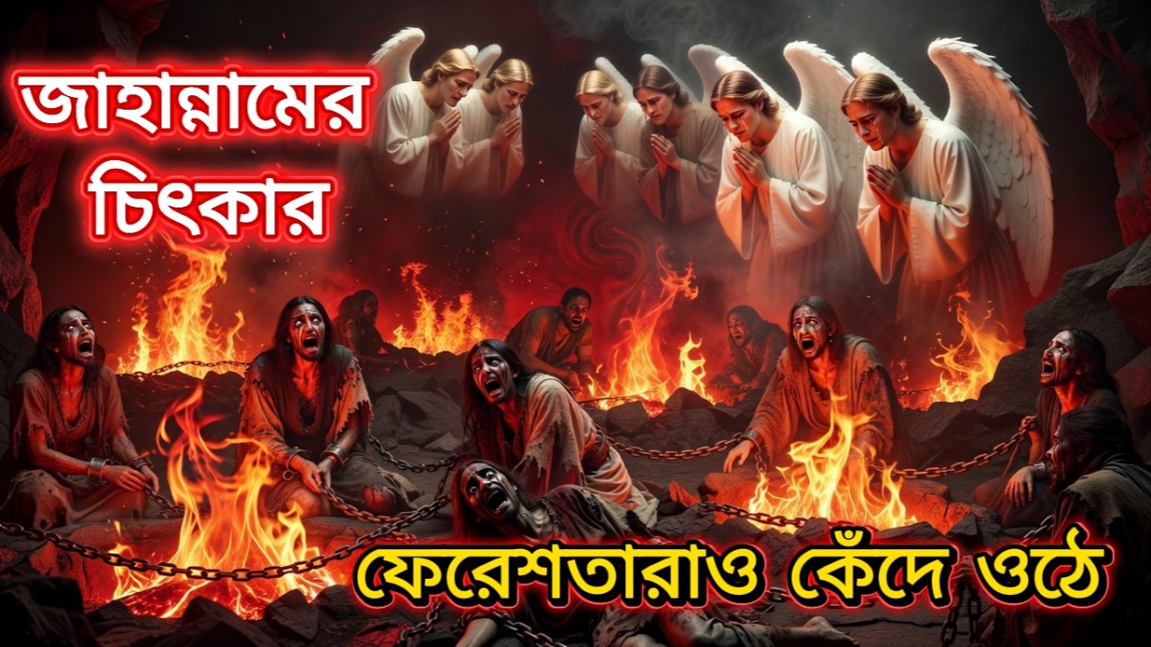 জাহান্নামের সেই চিৎকার—যা শুনে ফেরেশতারাও কেঁদে কেঁদে ফেলেন..#jahannam #islamicstories