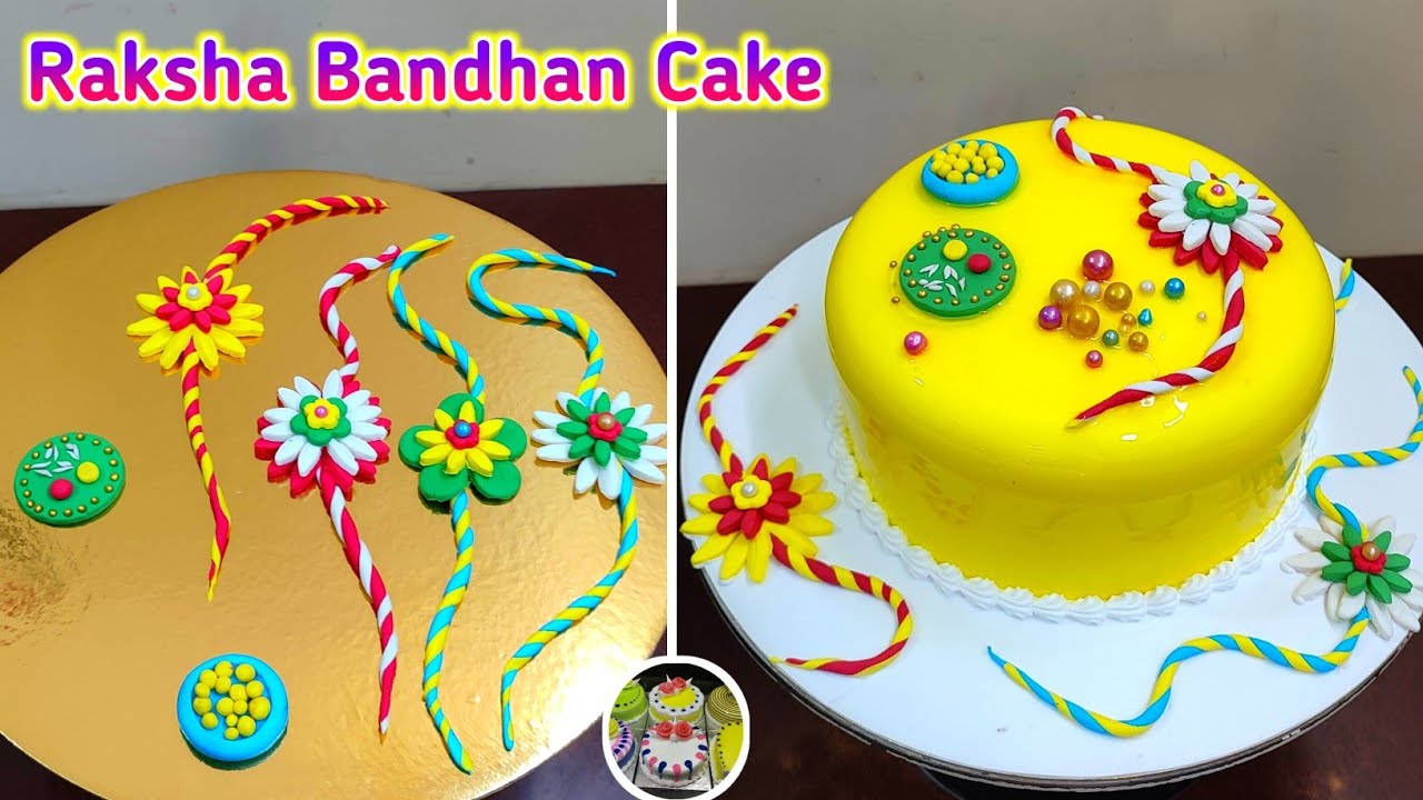 #Trending | Happy Raksha bandhan Cake | 2022 Rakhi Cake Design | Rakhi Special Cake 2022 | RakhiCake