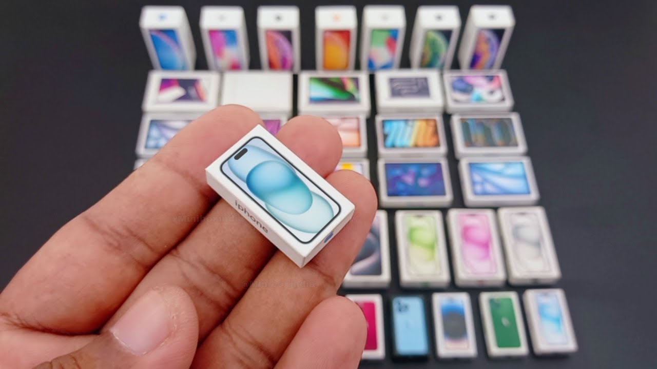 Apple iphone 15 miniphone unboxing | Minibox