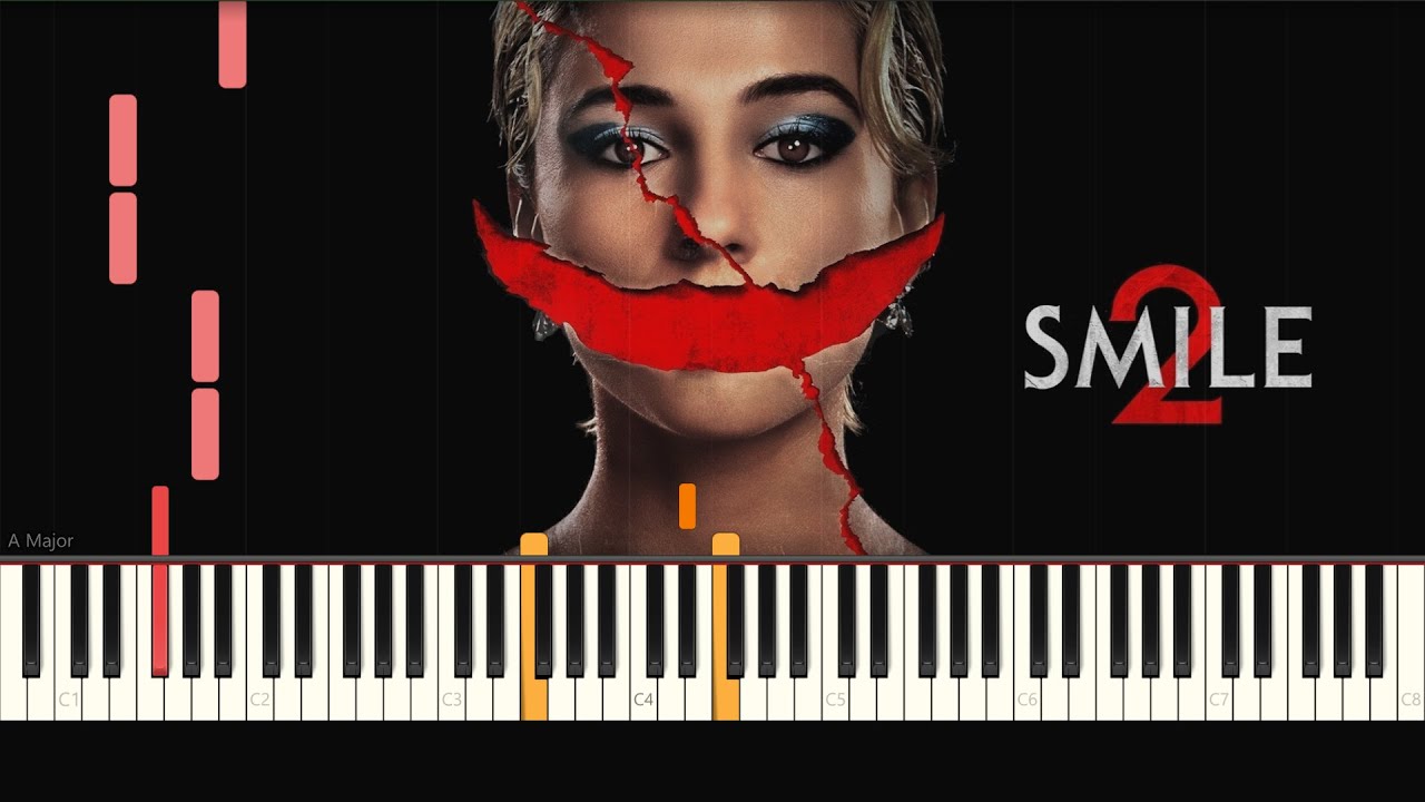 Smile 2 - Blood On White Satin - Skye Riley/Naomi Scott - piano tutorial