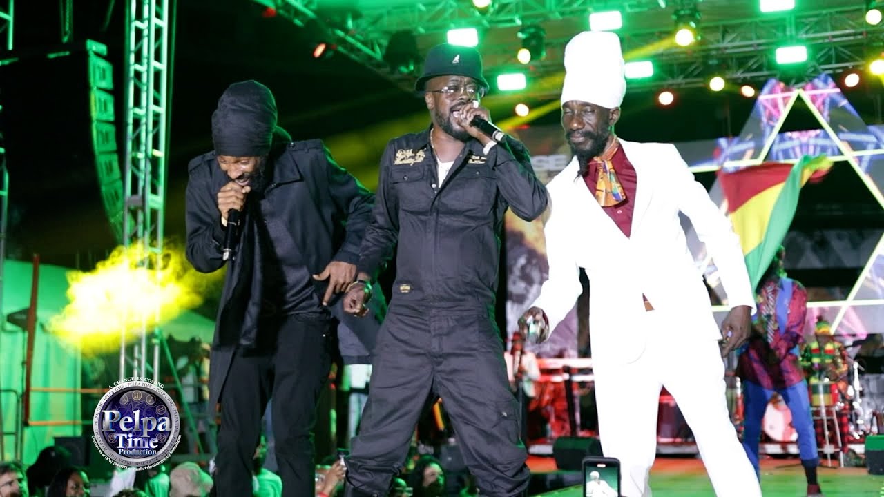 Sizzla, Beenie Man и Spragga Benz зажигают ночь!» В новостях Sizzla: «Поднимитесь наверх»