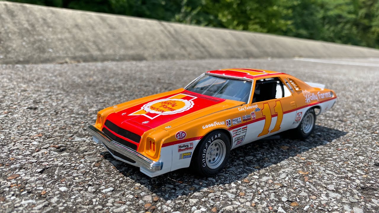 MPC Pepsi Chevelle Laguna NASCAR Model Kit 1976 Cale Yarborough Part 3 Decals and Completed Photos
