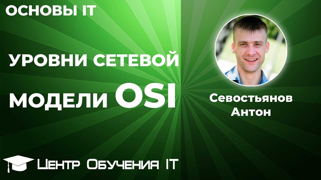 Уровни сетевой модели OSI (ч1)