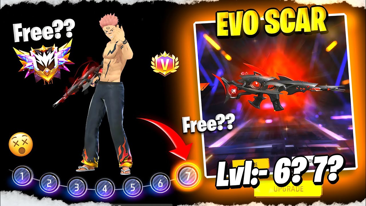 Finally Evo Scar Max 🥳 | Max Evo Scar In Just 7 Days - Oshan Official
