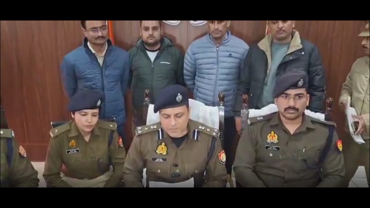 सहारनपुर में पुलिस ने चोरी की बड़ी घटना का किया खुलासा