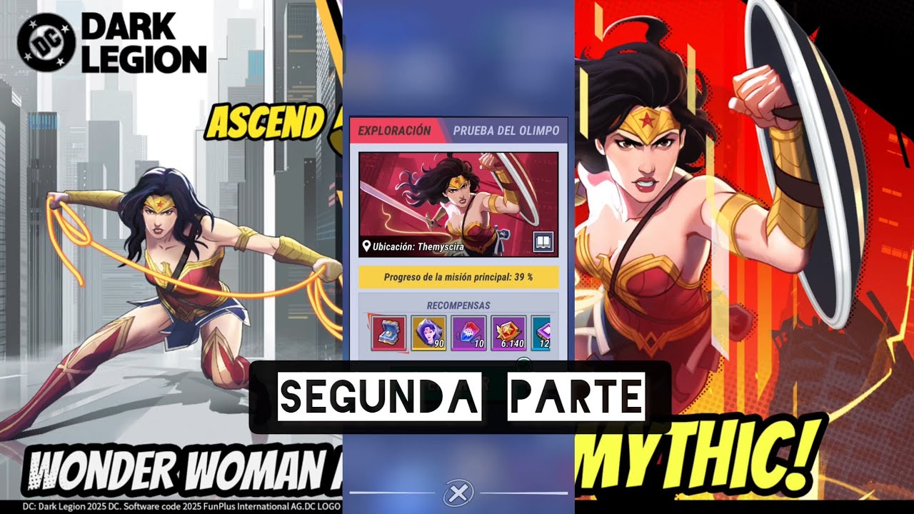 Prueba del Olimpo 🏛️ nuevo evento de Dark Legion segunda parte