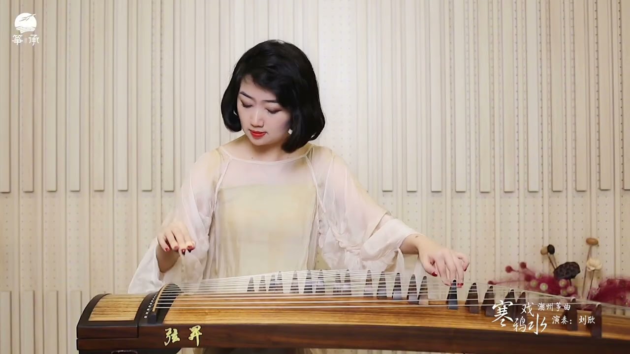 Guzheng: Cold Crow Playing in Water古筝 寒鸦戏水 