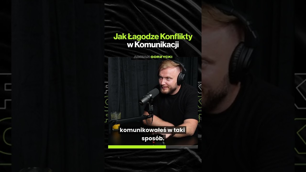 Jak łagodzić konflikty ze znajomymi. ft. Adrian Gorzycki