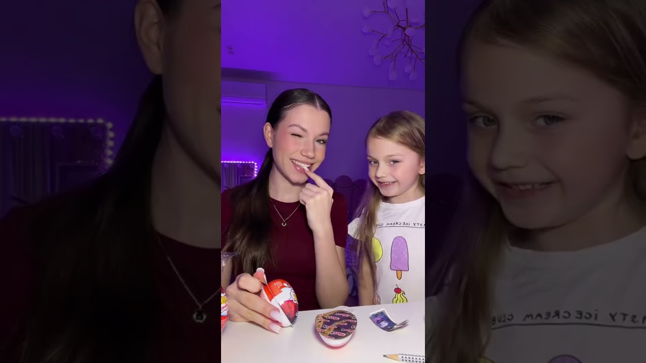 Распаковка Kinder Сюрпризов Sranger Things🍒@Viki Show #фанвикишоу #vikishow #распаковка