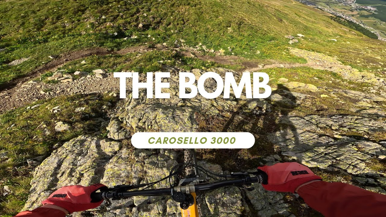 The Bomb |hardest Enduro Trail at Livigno| Bikepark Carosello 3000 Livigno Italy 🇮🇹 full run POV