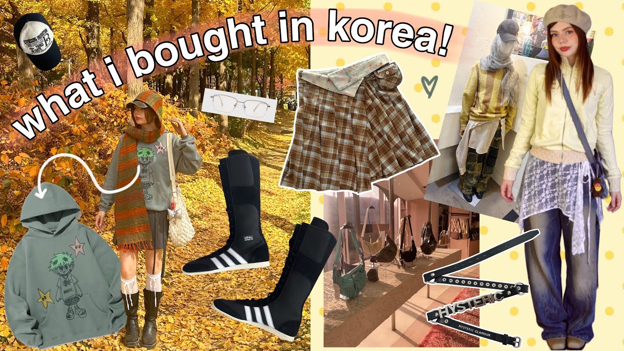 everything i bought shopping in KOREA! (aka a chatty haul + recommendations)