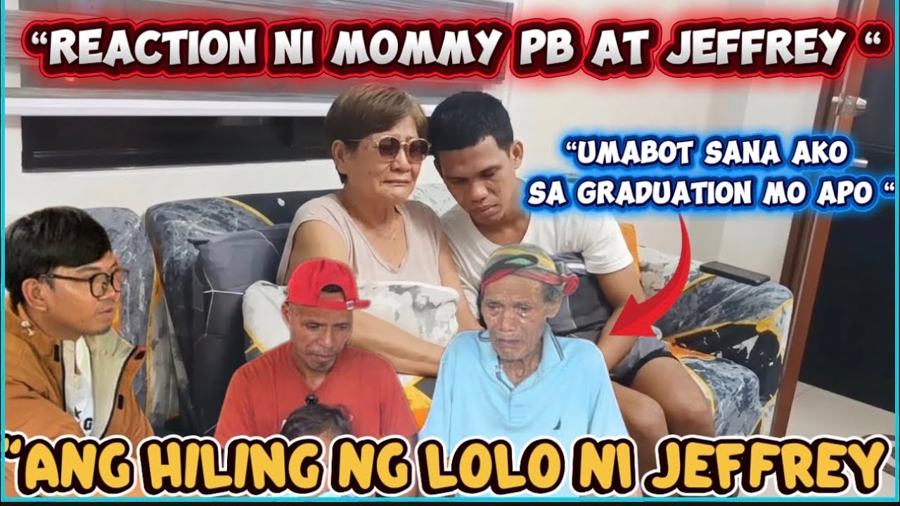 Reaction video ni Mommy PB At Jeffrey sa Vlog ni @PBONJAY -@PugongByahero 
