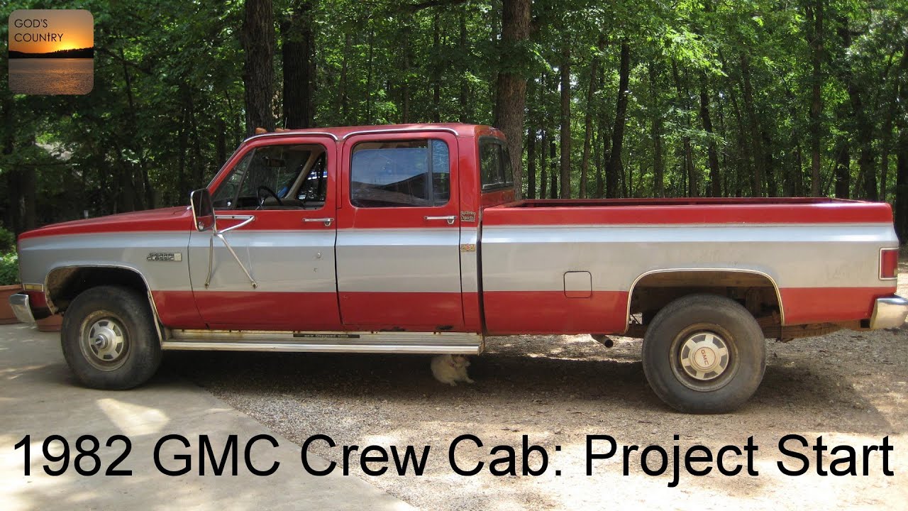 A Project Begins: 1982 GMC 1 Ton Crew Cab