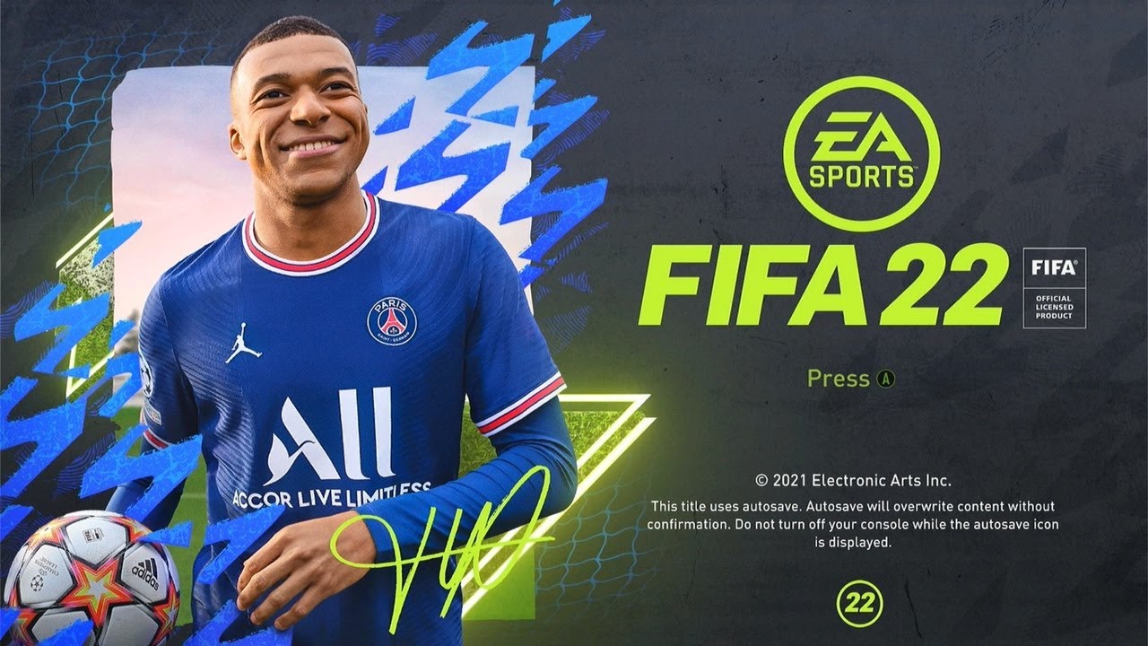 FIFA 22 first start up + OPENING MATCH gameplay! | Xbox one S