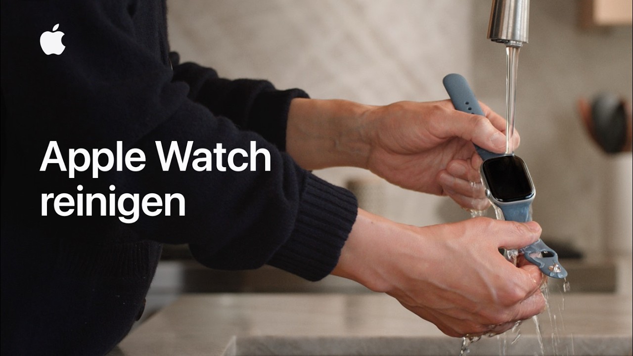 So reinigst du deine Apple&nbsp;Watch&nbsp;| Apple&nbsp;Support