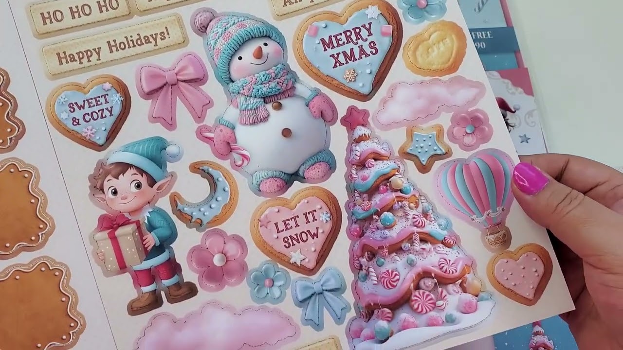 Stamperia Candy Christmas Collection Let's See!!!