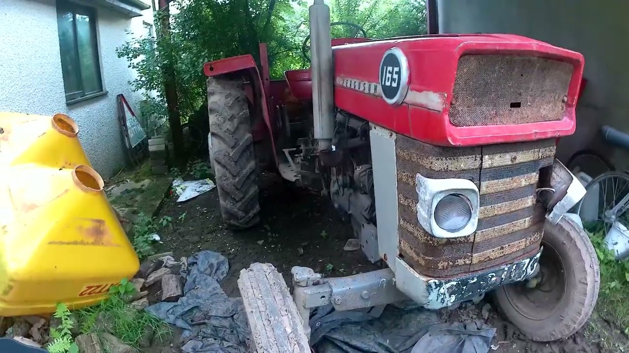 Massey Ferguson 165 cold start