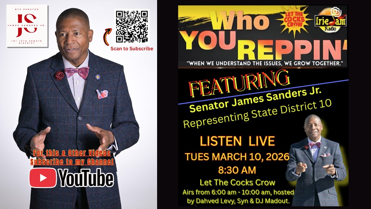 Senator James Sanders Does 