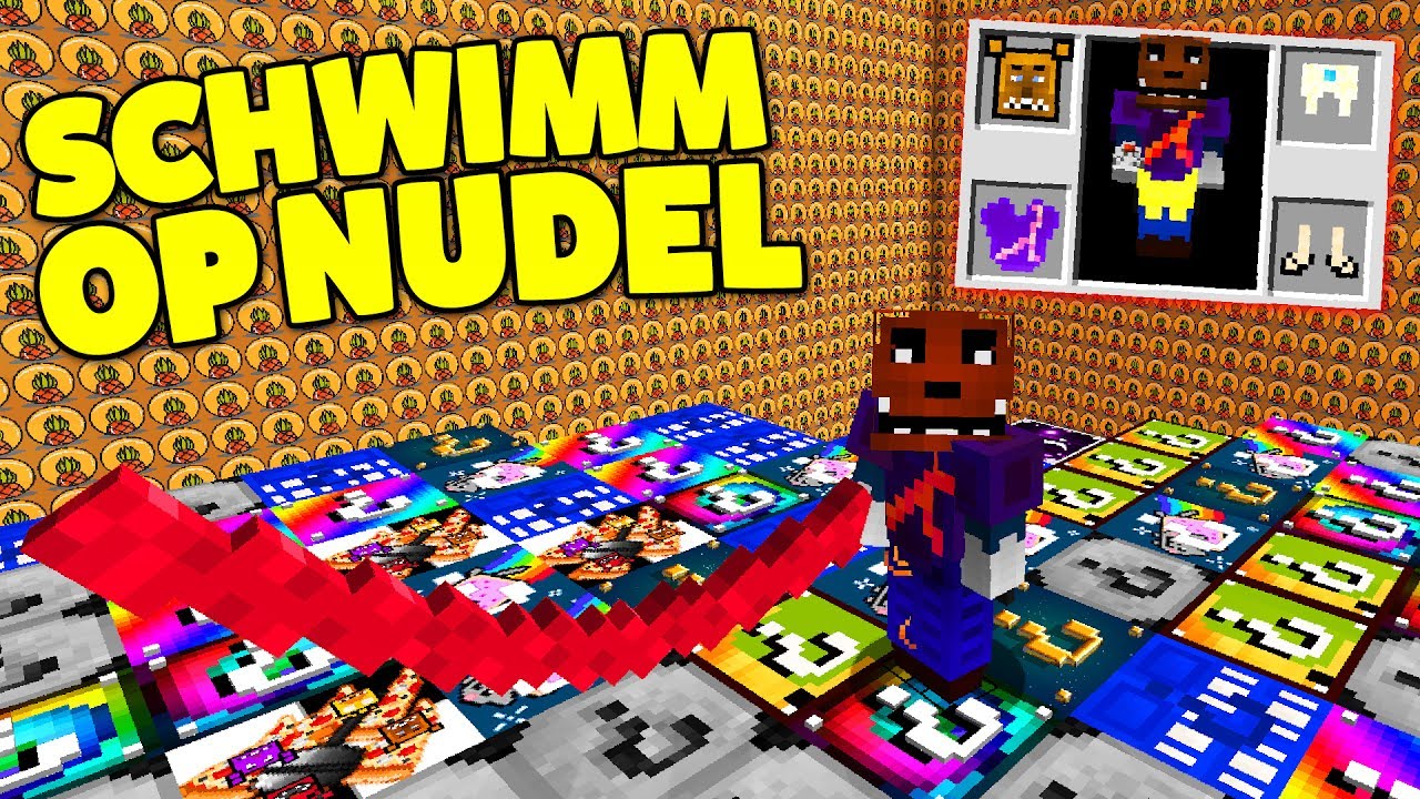 SCHWIMMNUDEL DES TODES IST MEGA STARK | ANANAS LUCKY BLOCKS WALL