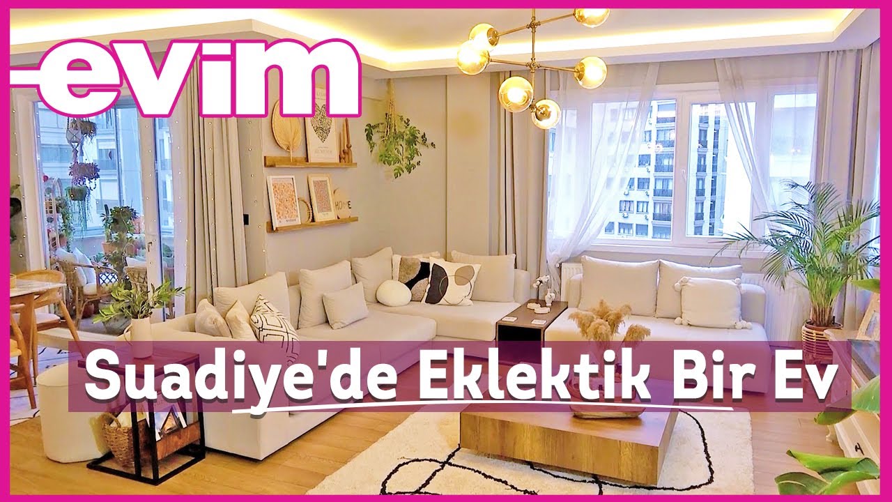 Suadiye'de Eklektik Bir Ev | Evim ile Ev Turu