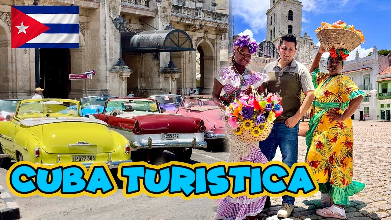 ASÍ es CUBA para los TURISTAS / La HABANA VIEJA / Cubanos me Tienden la Mano