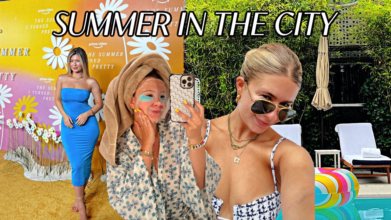 SUMMER IN THE CITY DAY 7: finding the best pool in nyc + red carpet for the summer i turned pretty