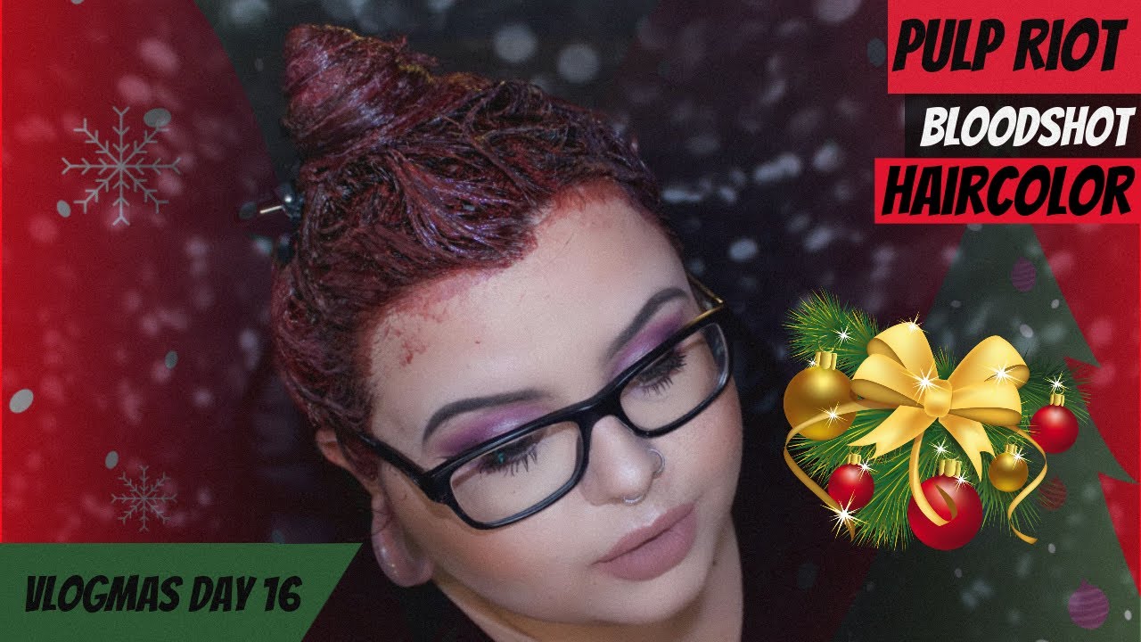 Pulp Riot Bloodshot Haircolor | Vlogmas Day 16