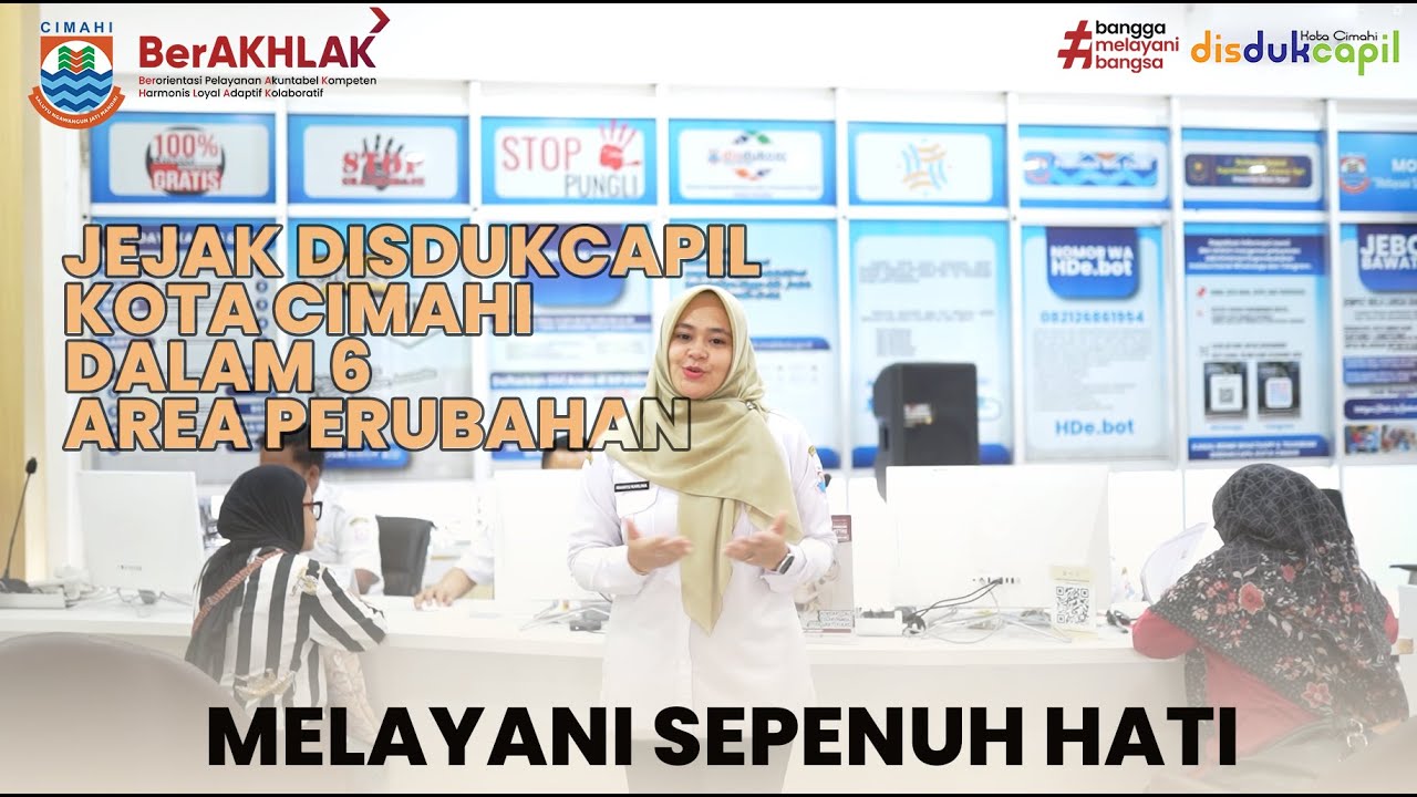 Jejak Disdukcapil Kota Cimahi dalam 6 Area Perubahan