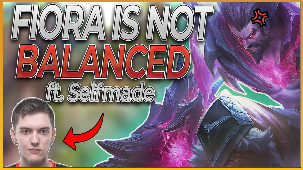 FIORA IS REALLY NOT BALANCED AGAINST TRYNDAMERE - RANGERZX - League of Legends