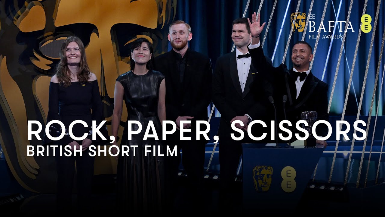 Rock, Paper, Scissors wins the British Short Film BAFTA | BAFTA Film Awards 2025
