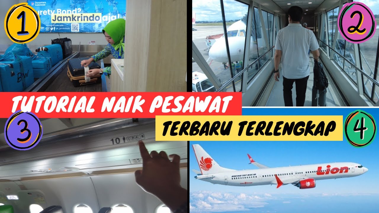 Tutorial Naik Pesawat LENGKAP DETAIL dari Banjarmasin ke Jakarta