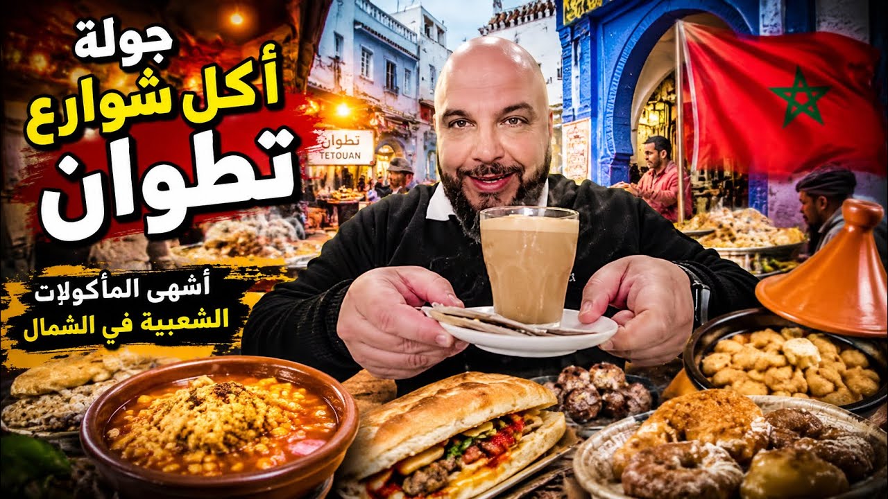 Север Марокко, бесконечная любовь к уличной еде 🇲🇦🕊️