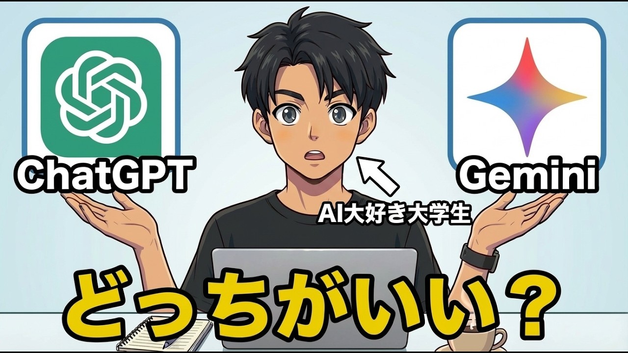 【課金前に必見】ChatGPTとGeminiの料金別プランの違いを全部まとめて紹介！