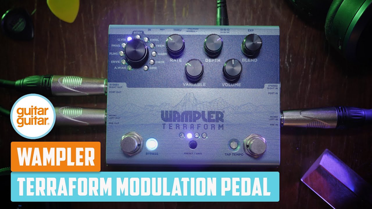 Wampler Terraform Modulation Multi-effects Pedal Demo | SOUND BITES