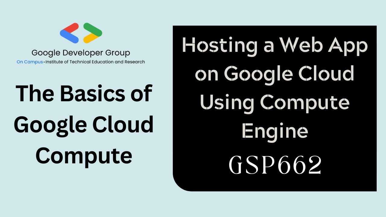 GSP662 | Hosting a Web App on Google Cloud Using Compute Engine | The Basics of Google Cloud Compute