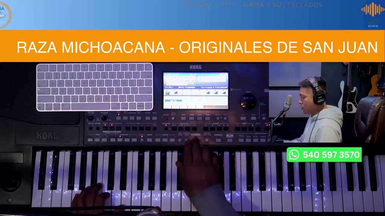 RAZA MICHOACANA ORIGINALES DE SAN JUAN RITMOS KORG PA