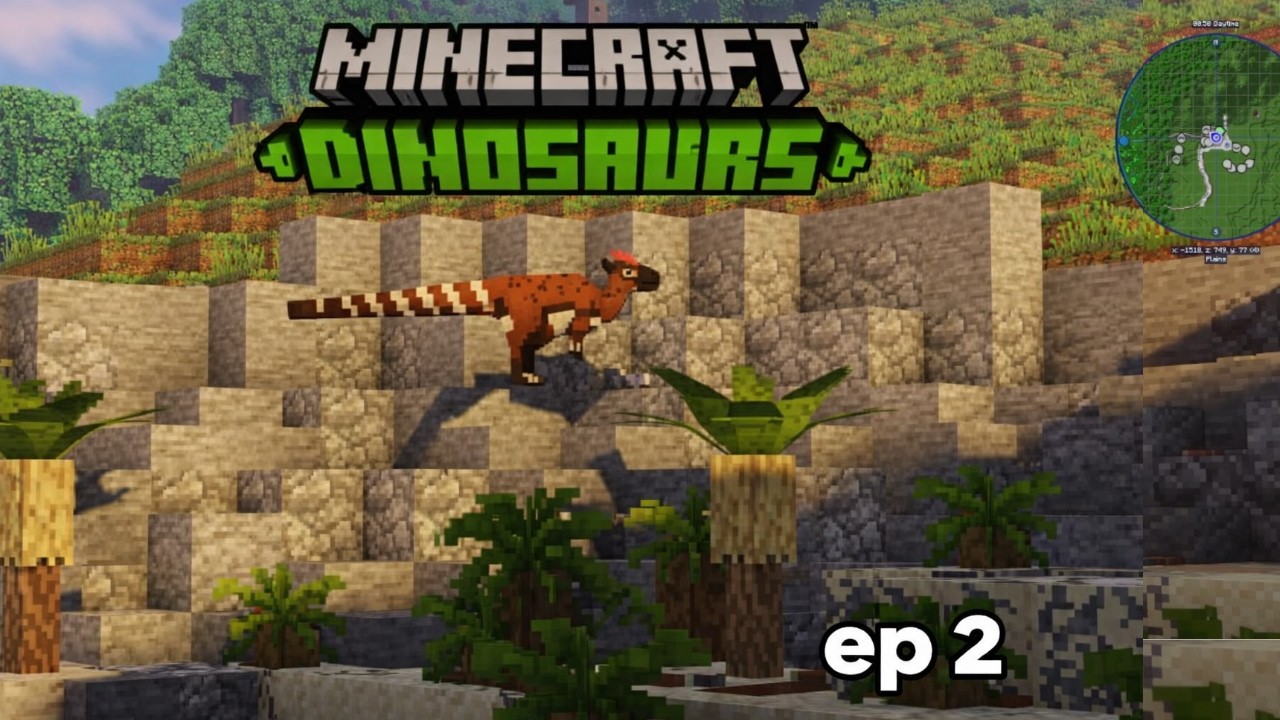 First Enclosure | Minecraft Dinosaurs | Episode 2