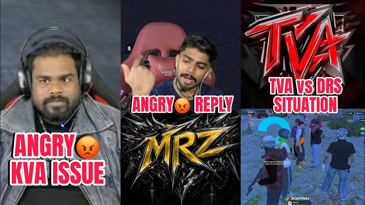 MRZ Rambo Angry😡 KVA Issue😱| Sheikh Reply on MRZ vs KVA | TVA vs DRS Situation😳| Gamers Talks