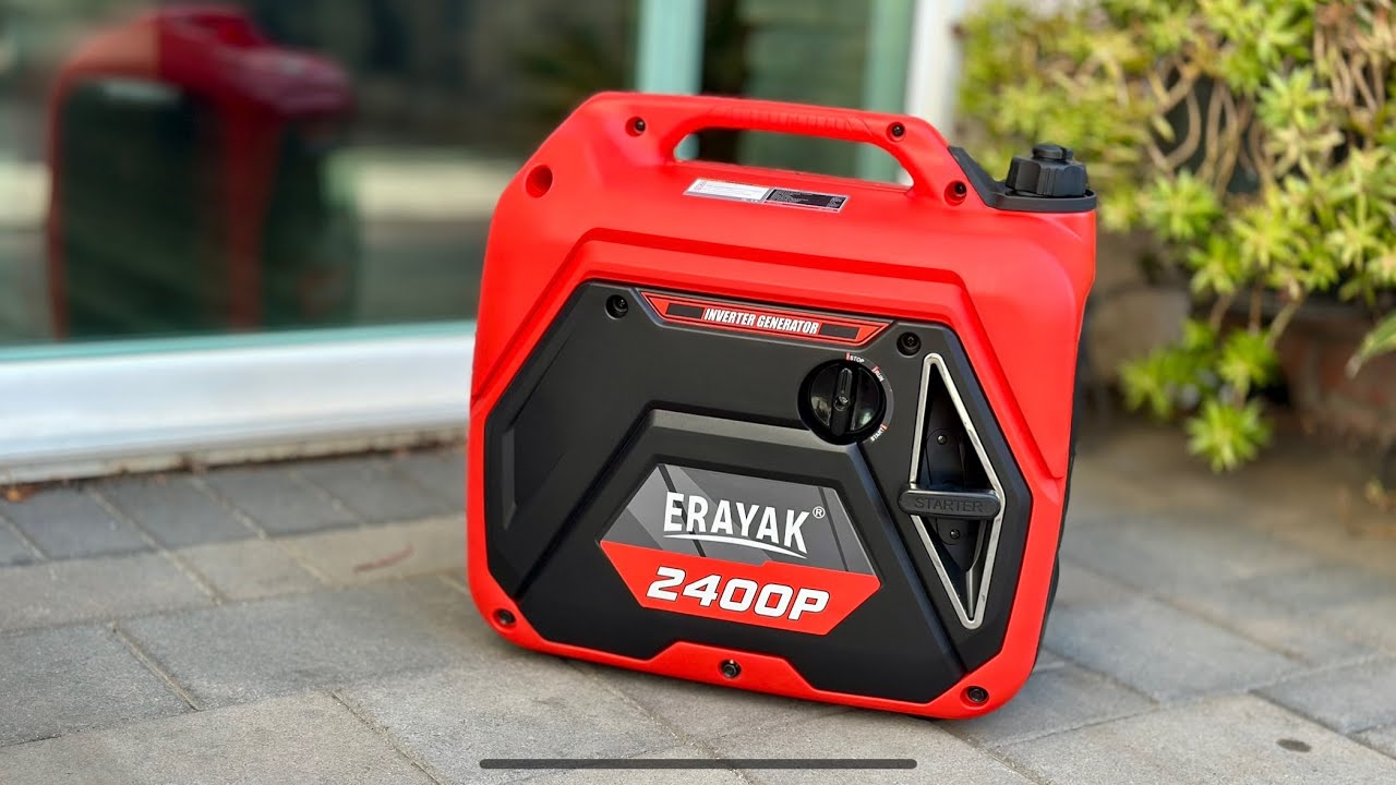 ERAYAK 2400W Generator: Full Setup Guide, Demo, & Review!