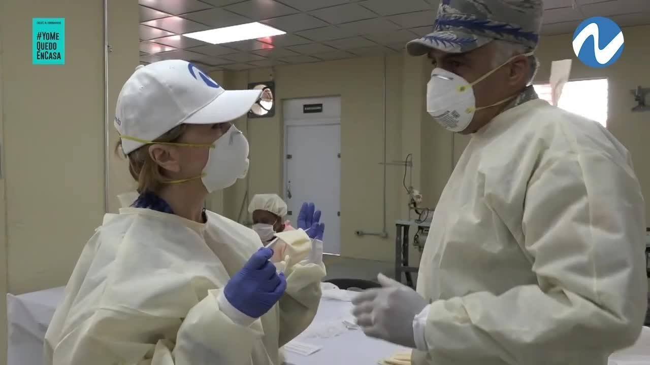 Industria Militar se pone manos a la obra para elaborar insumos médicos