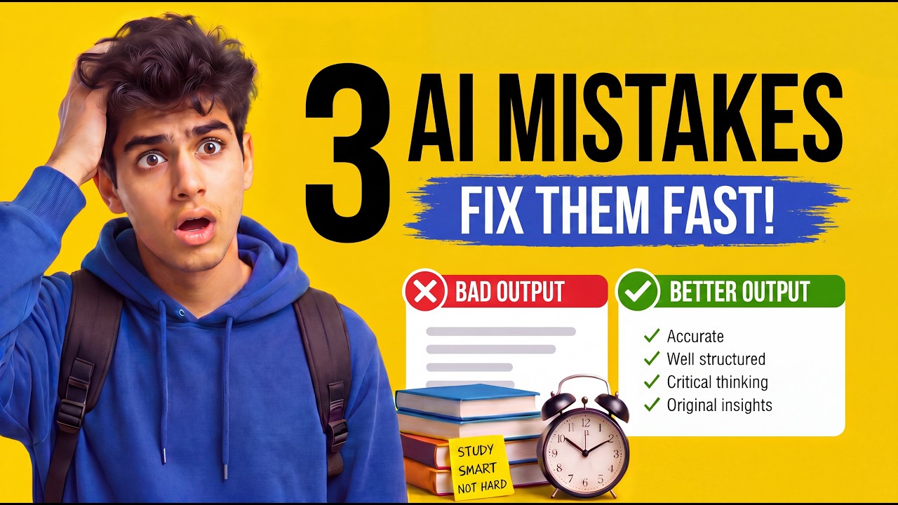 Three Student AI Misuses and How To Fix Them