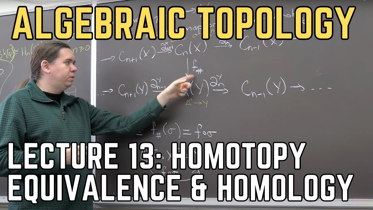 Algebraic Topology 13: Homotopy Equivalence Preserves Homology